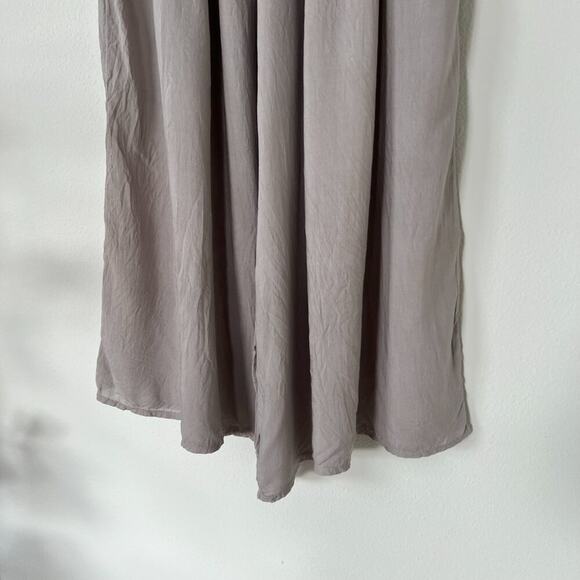 Aritzia Wilfred Nanterre Grey Wide Leg Cropped Pants - Picture 4 of 11